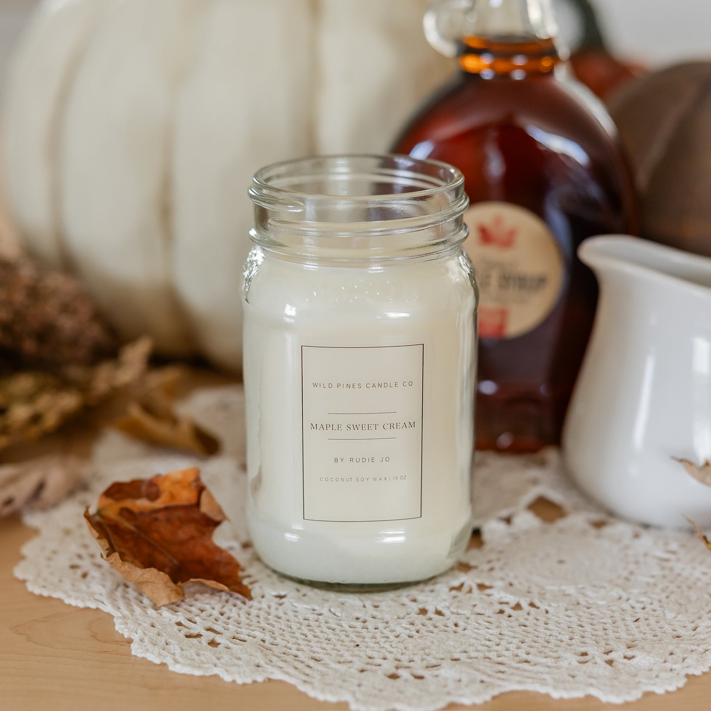 Maple Sweet Cream Candle | Rudie Jo