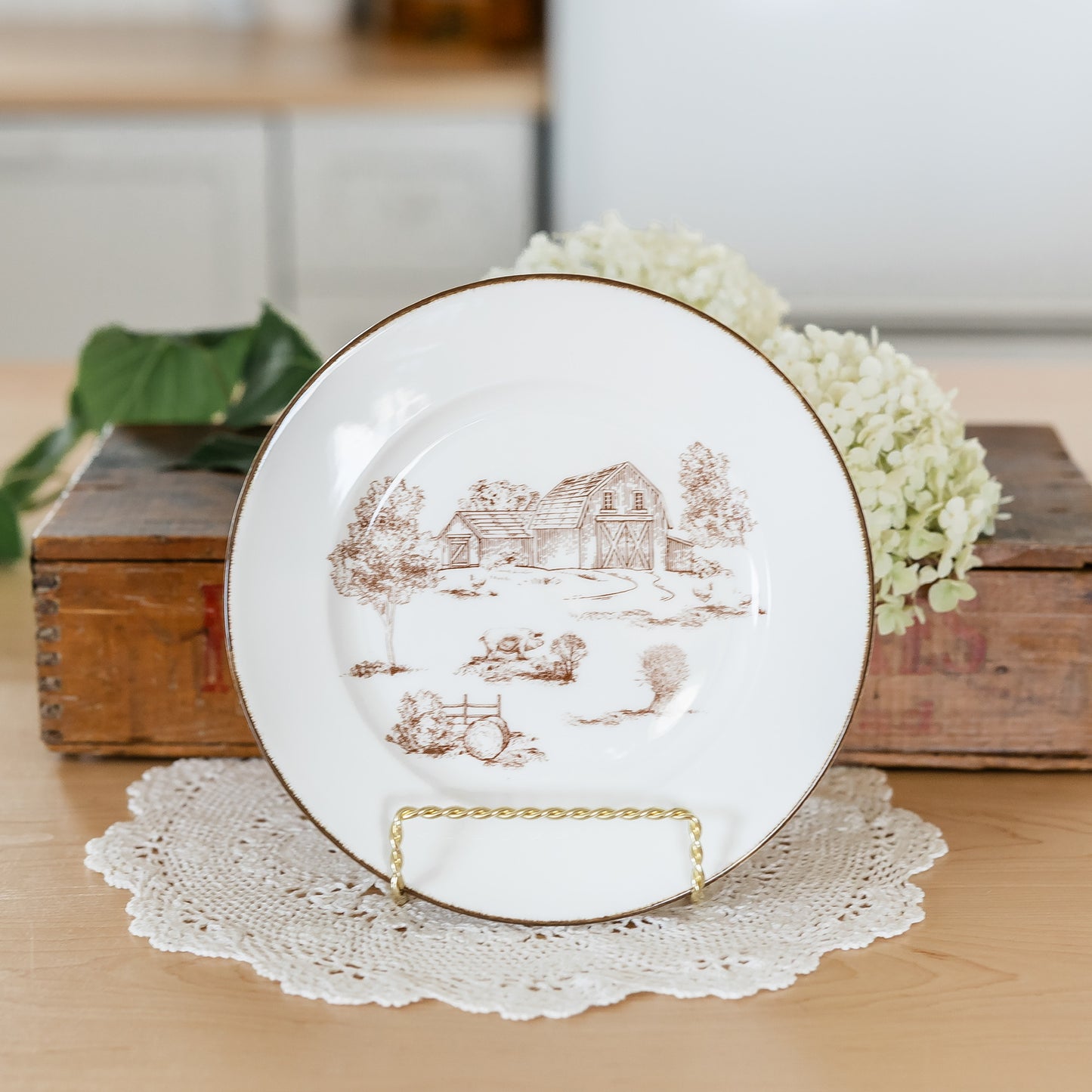 Old Farmstead Salad Plate