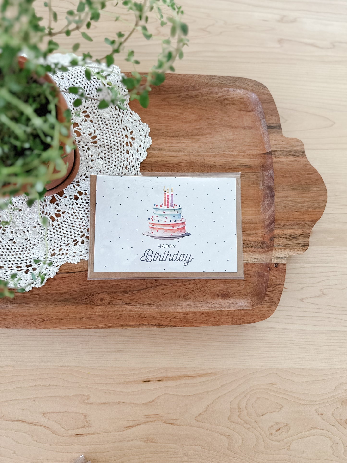 Birthday Cake Card