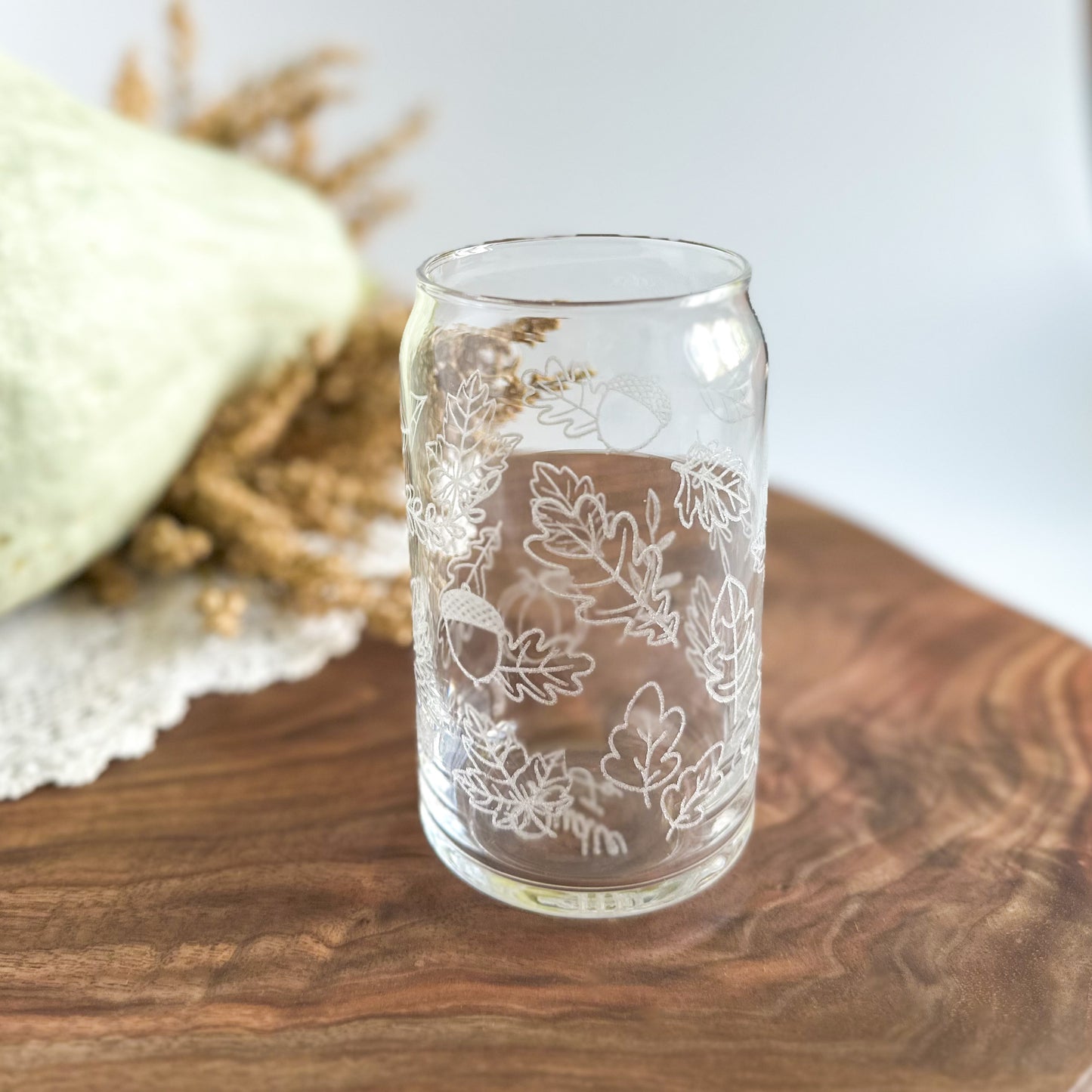 Autumn Drinking Glass