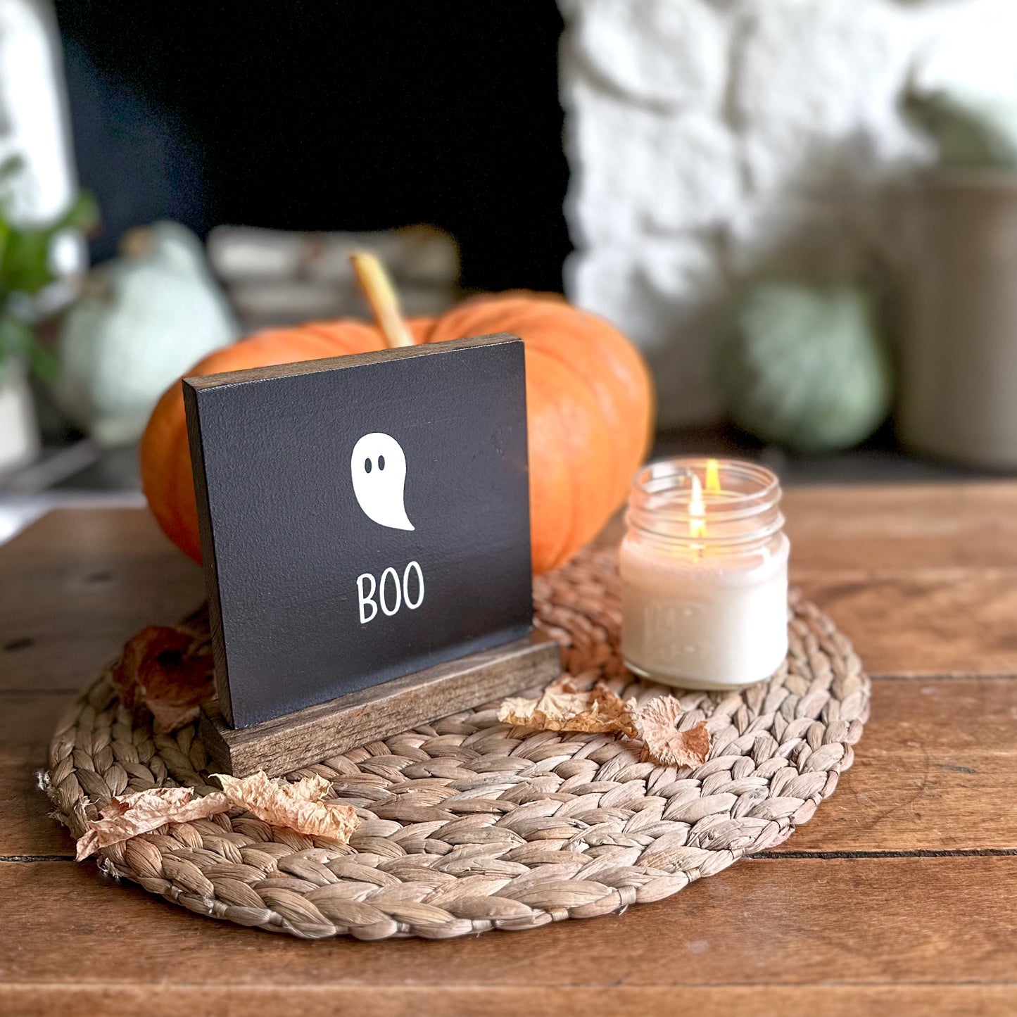 Fall Shelf Sitter Sign (Reversible)