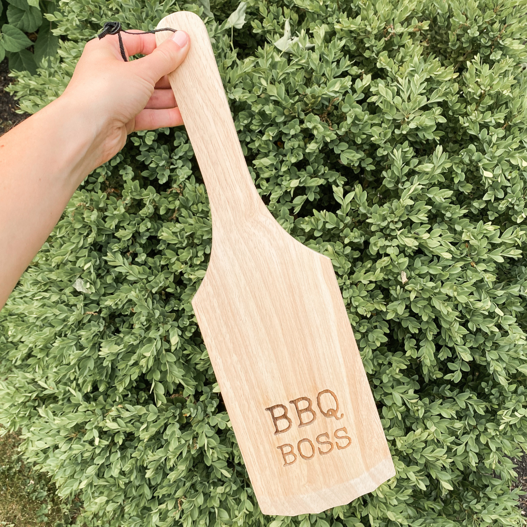 Wood BBQ Scraper | “BBQ BOSS”
