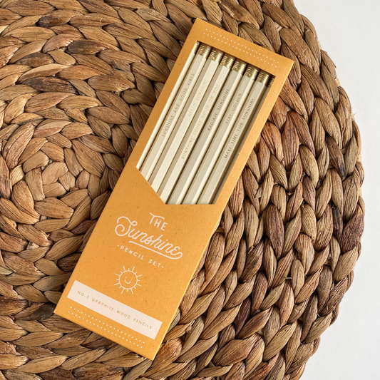 The Sunshine Pencil Set | Pack of 8