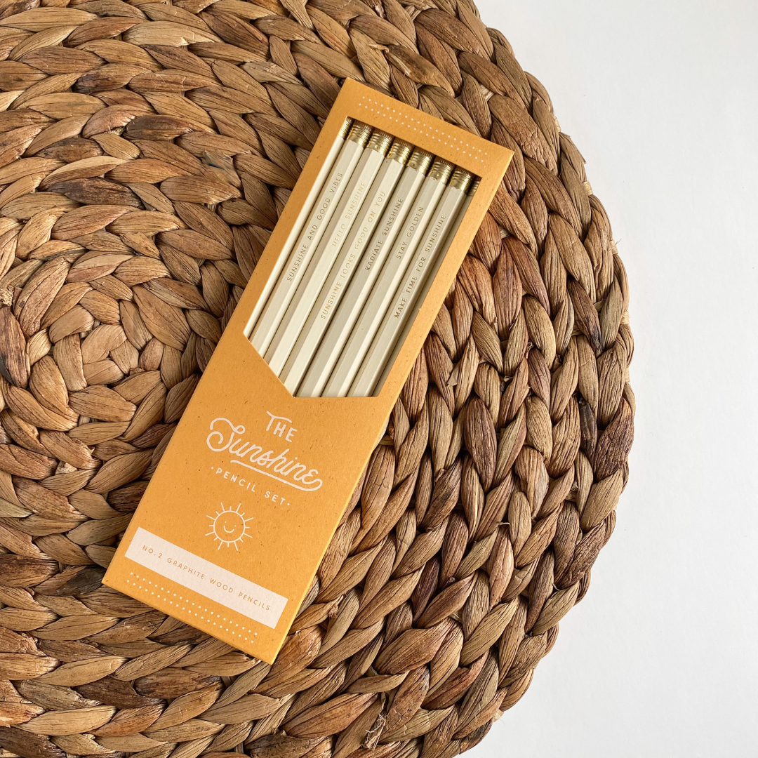 The Sunshine Pencil Set | Pack of 8