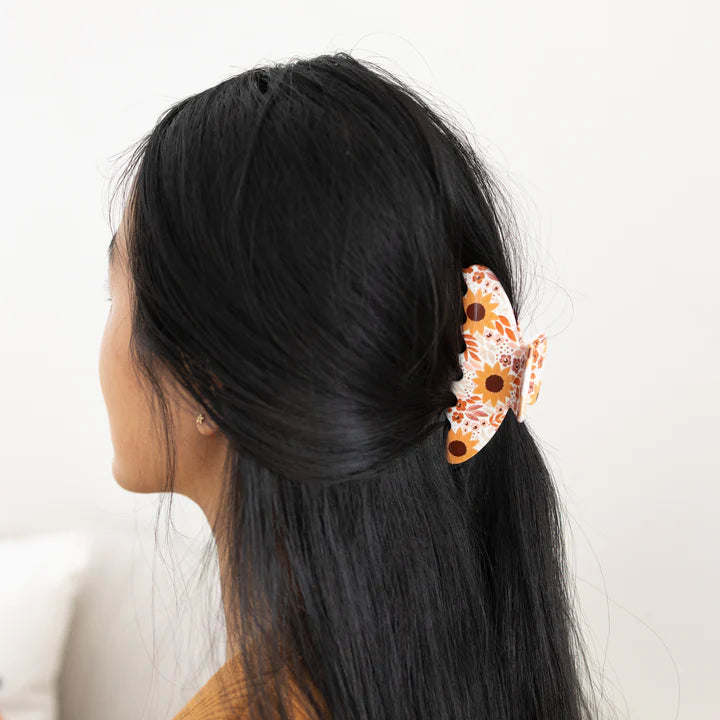 Sunflower Fields Claw Clip