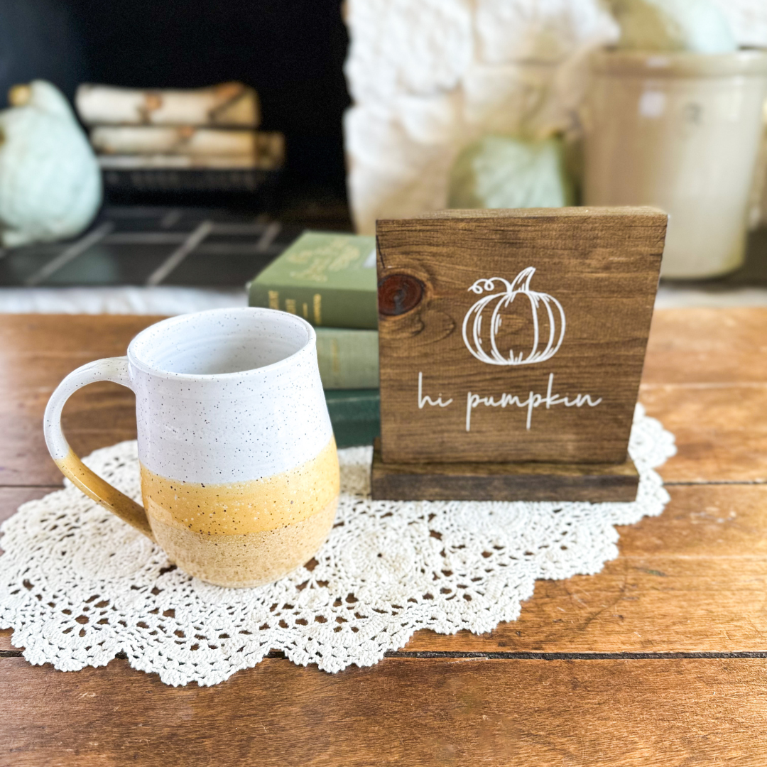 Fall Shelf Sitter Sign (Reversible)