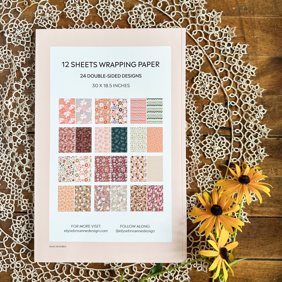 Gift Wrapping Paper Book
