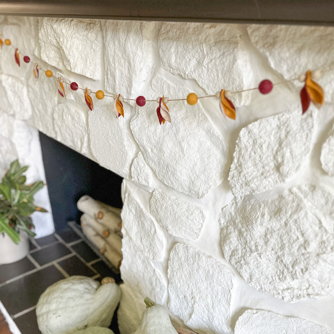 Fall Leaves Felt Garland