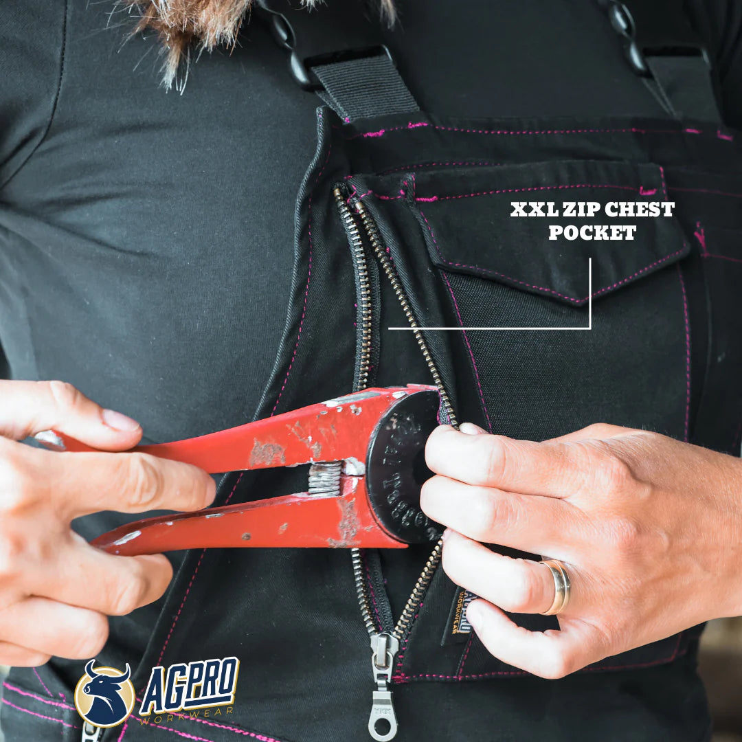 Ag Pro Workwear Women's Overalls | Onyx