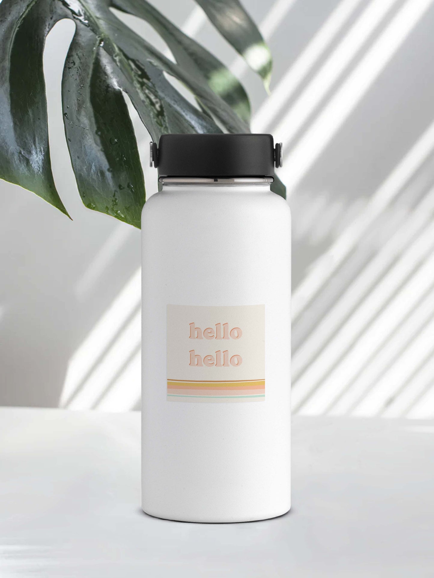 Hello Hello 2" Waterproof Sticker