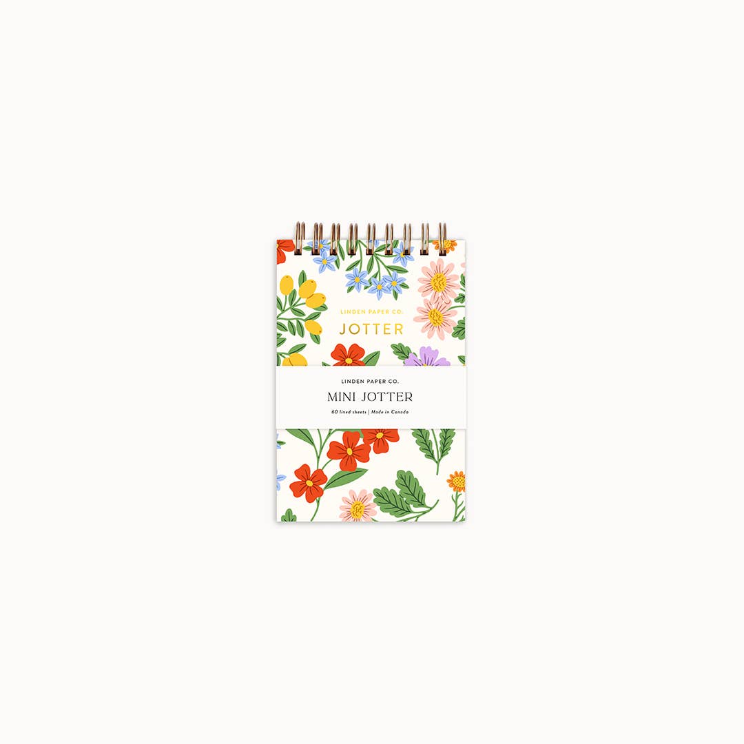 Loveliest Floral Jotter | Mini Spiral Notebook