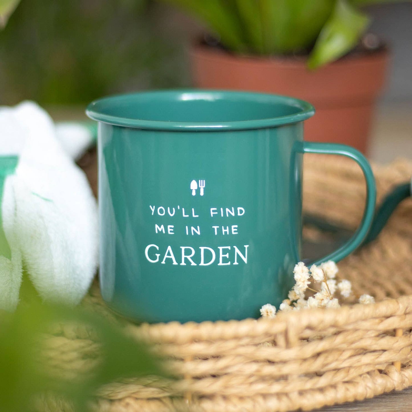 Enamel Garden Mug | 16oz.