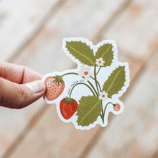 Strawberry Bunch | Sticker