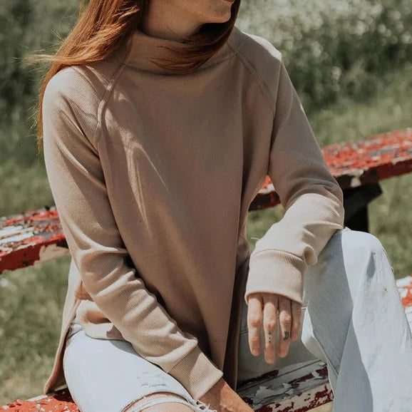 Blondie Apparel | Classic Dusk Sweater | Stucco