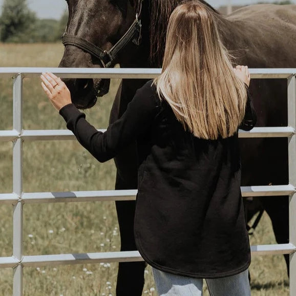 Blondie Apparel | Classic Dusk Sweater | Black