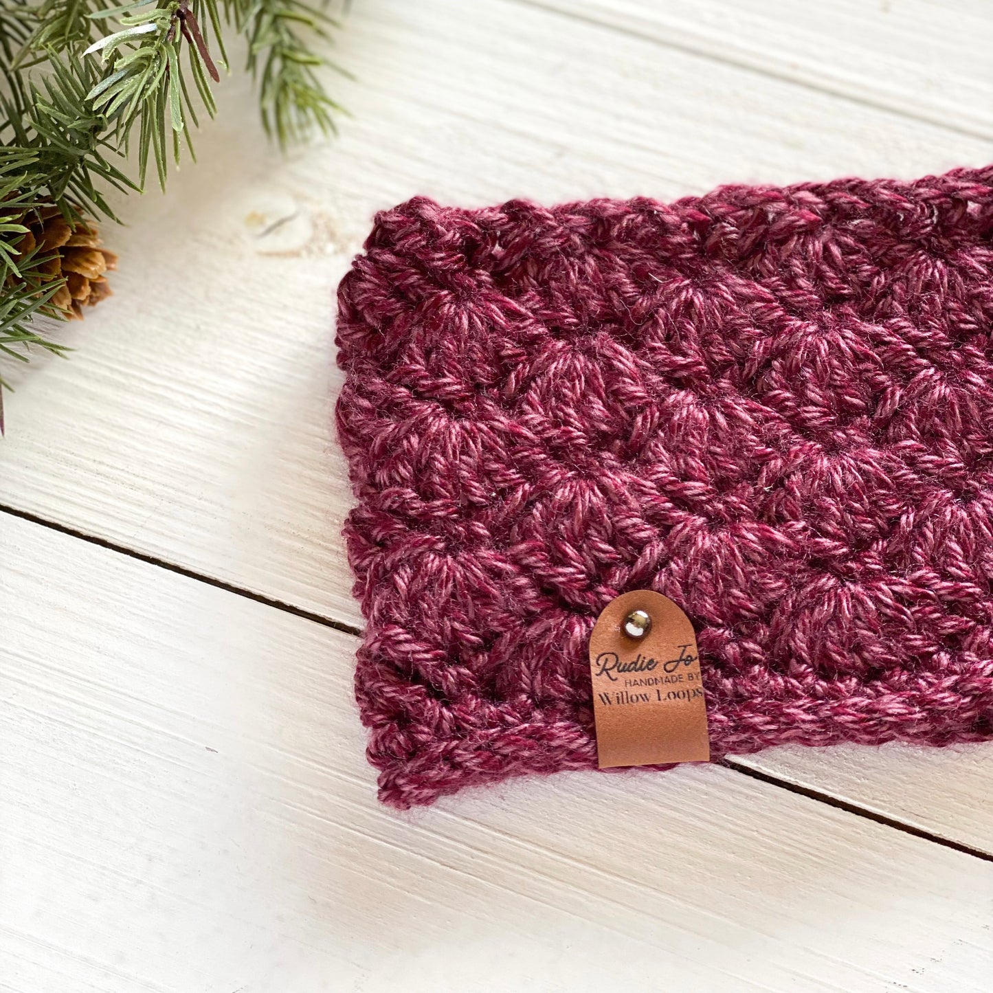 Crocheted Headband | Adult (fit small) or Child | 6 colours