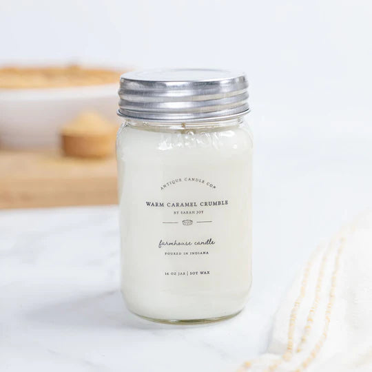 Warm Caramel Crumble | 16 oz. & 8 oz.