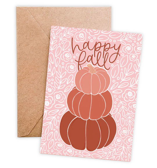 Happy Fall Greeting Card