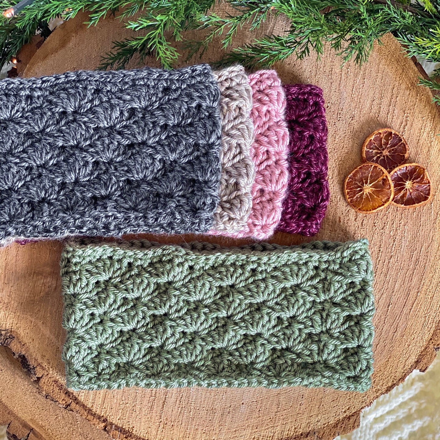 Crocheted Headband | Adult (fit small) or Child | 6 colours