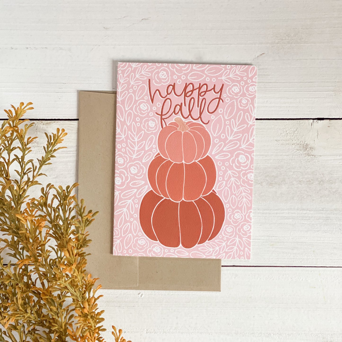 Happy Fall Greeting Card