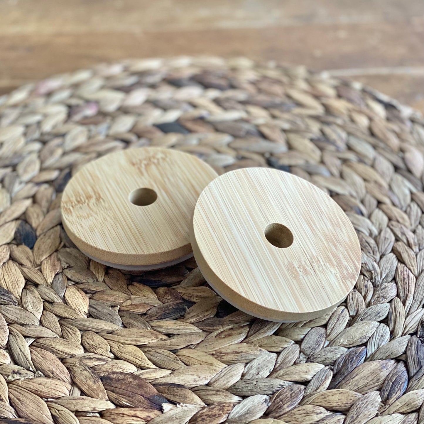 Bamboo Lid - Wide mouth