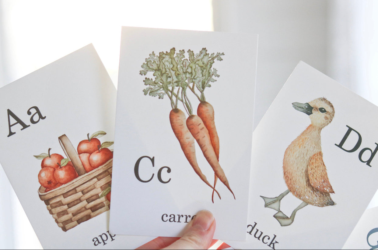 English Alphabet Flashcards