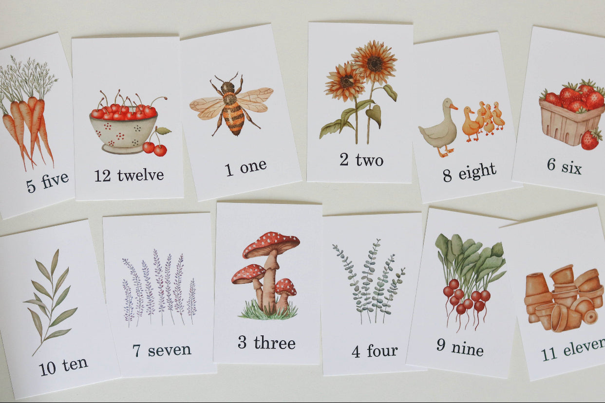 Counting Cards 1-12
