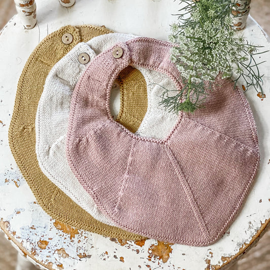 Knit Bibs | 3 colours