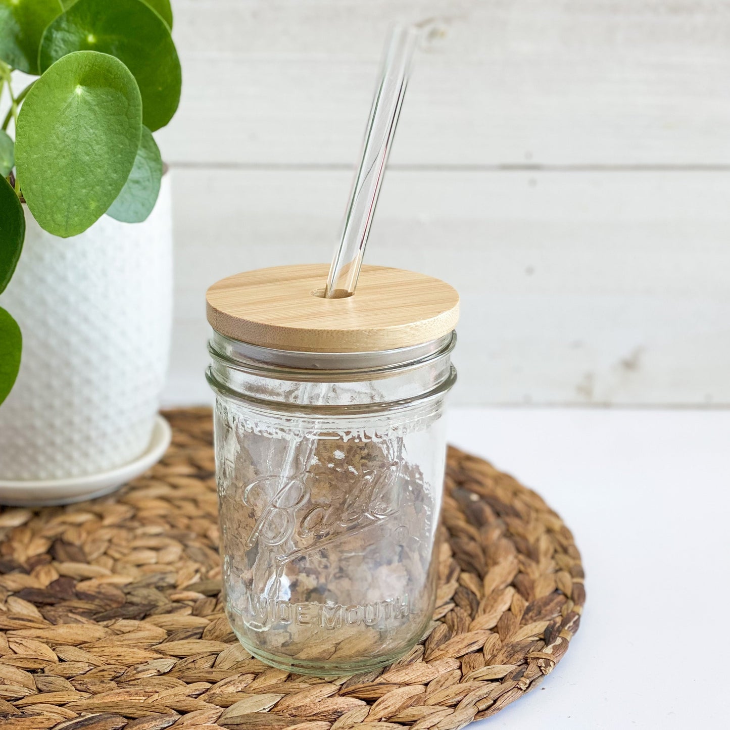 Ball Mason Jar | 14 oz (Wide Mouth) | Tumbler SET