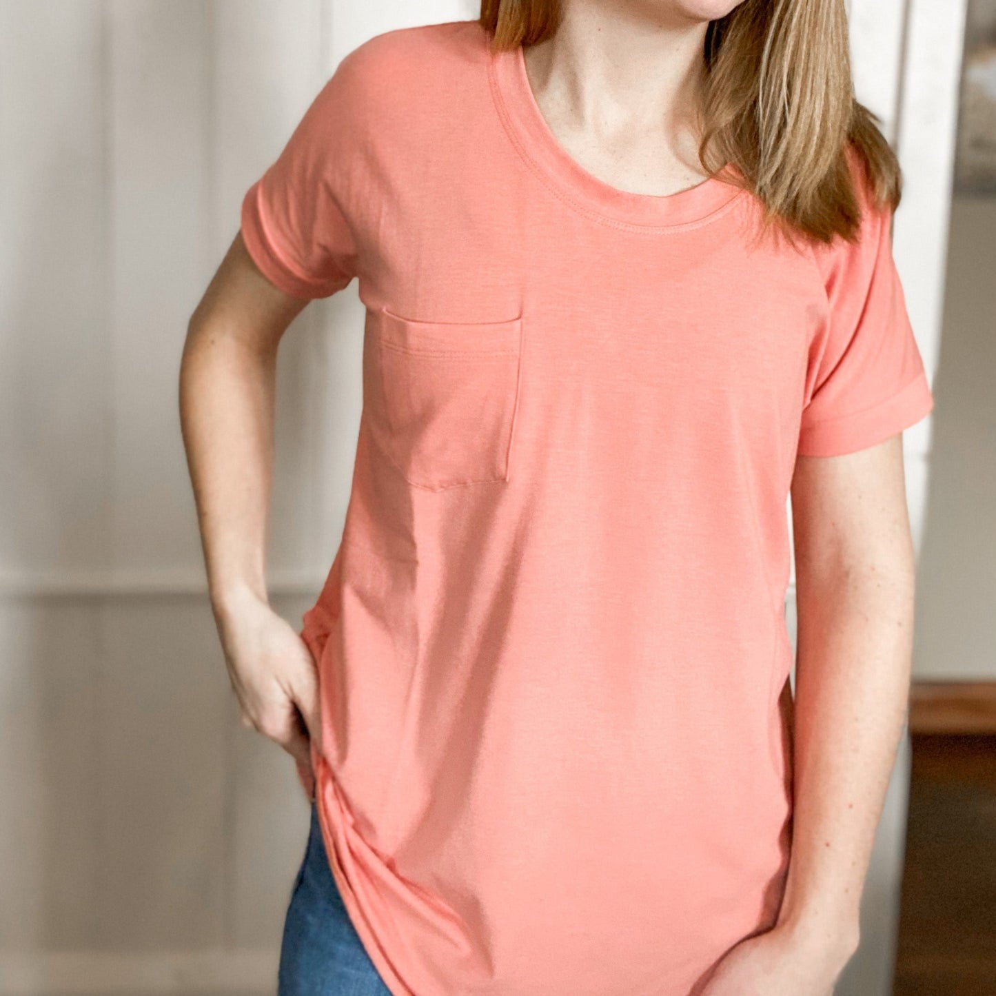 Blondie Apparel | Janis Tee | Tawny