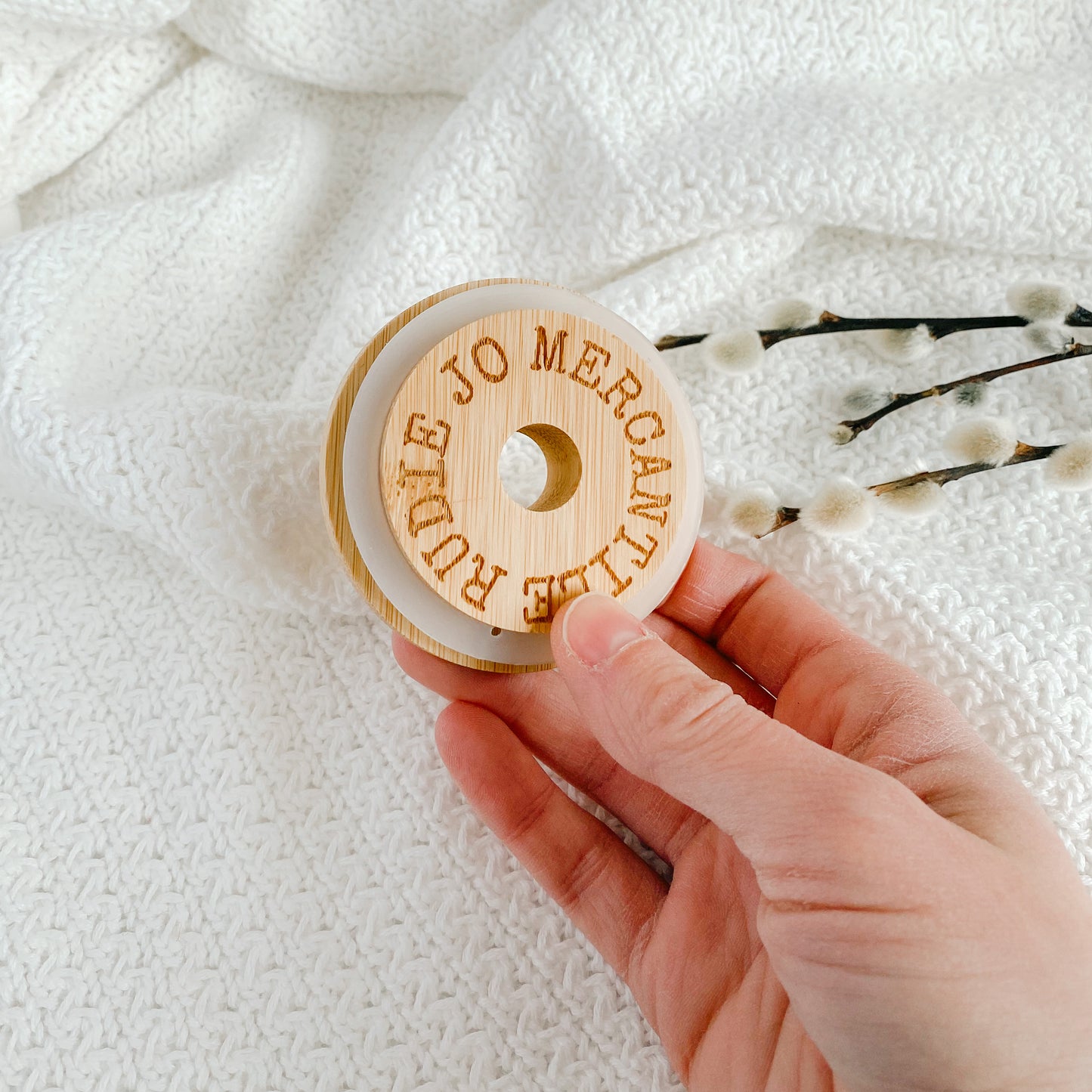 Bamboo Lid - Regular mouth