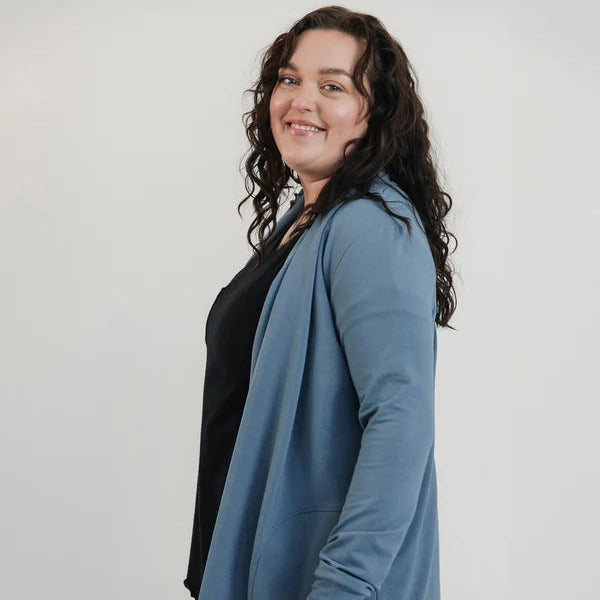 Blondie Apparel | Briton Cardigan | Ocean