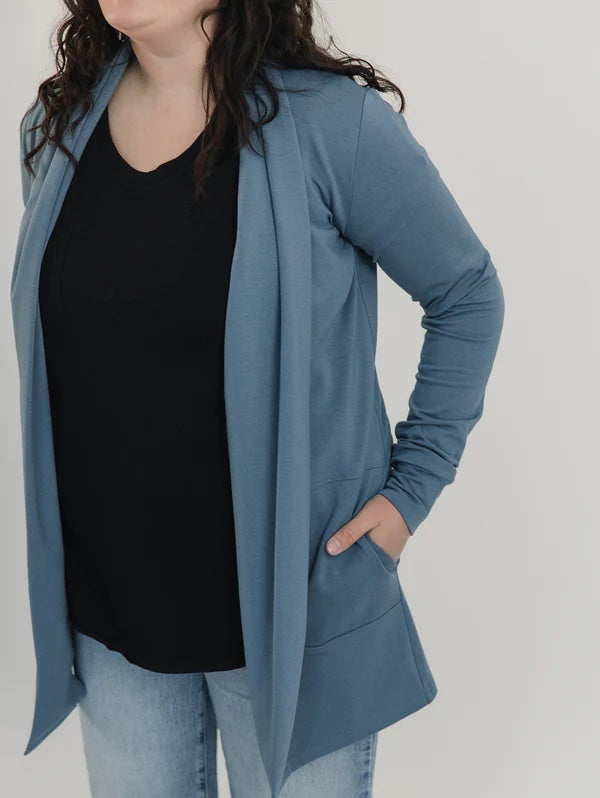 Blondie Apparel | Briton Cardigan | Ocean