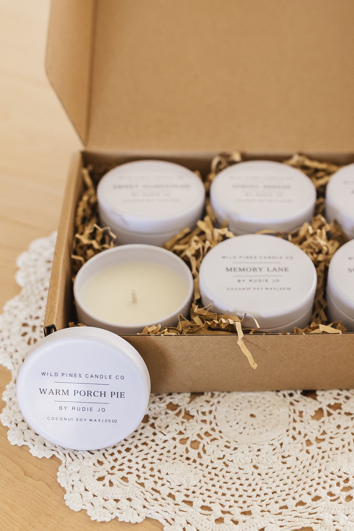 Warm Porch Pie Candle | Rudie Jo