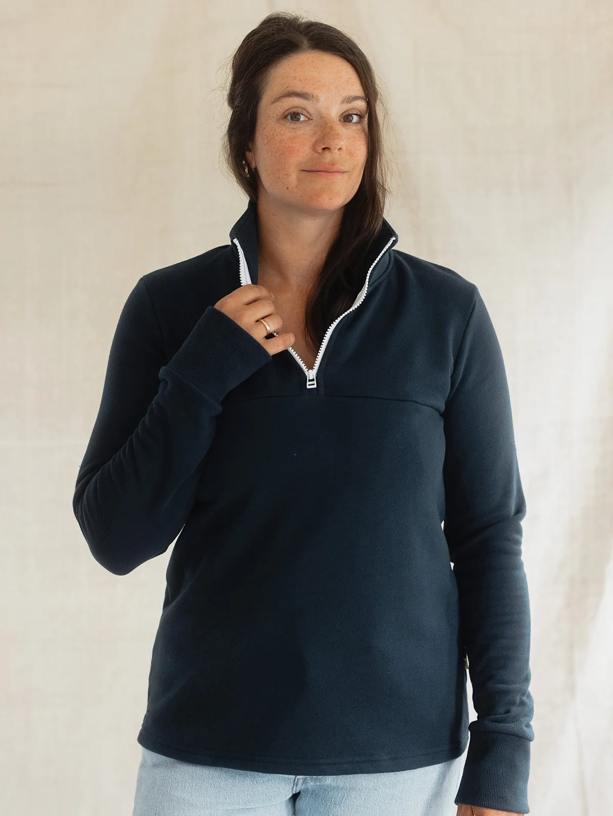 Blondie Apparel | Mountaineer Sweater | Navy