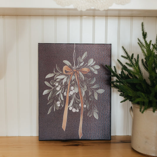 Mistletoe Canvas Picture