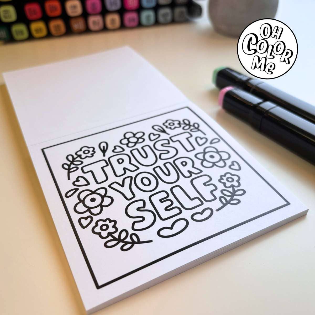 Mini Doodle Colouring Book | Inspiring Doodles | PREORDER