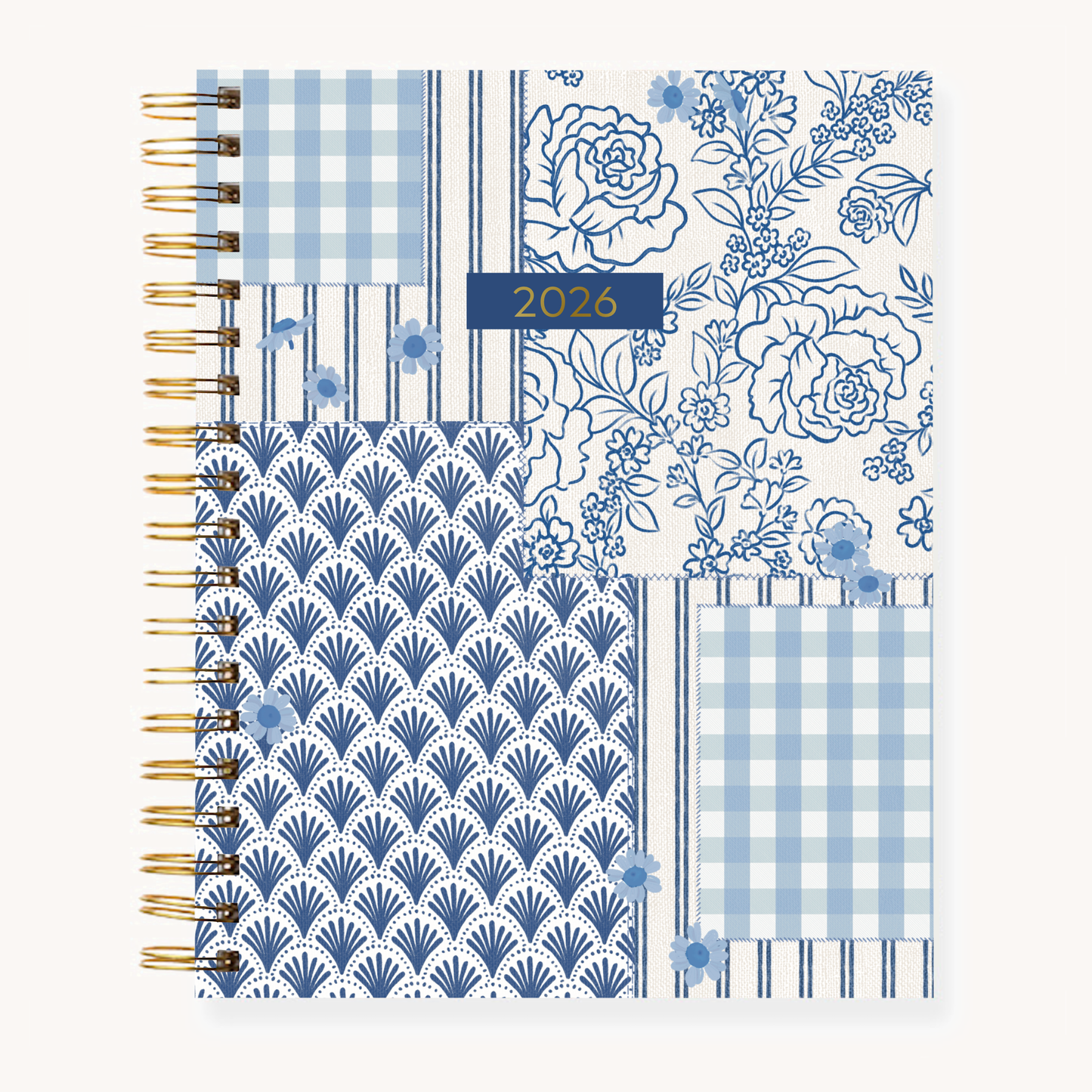 2026 Yearly Planner | Coastal Patchwork