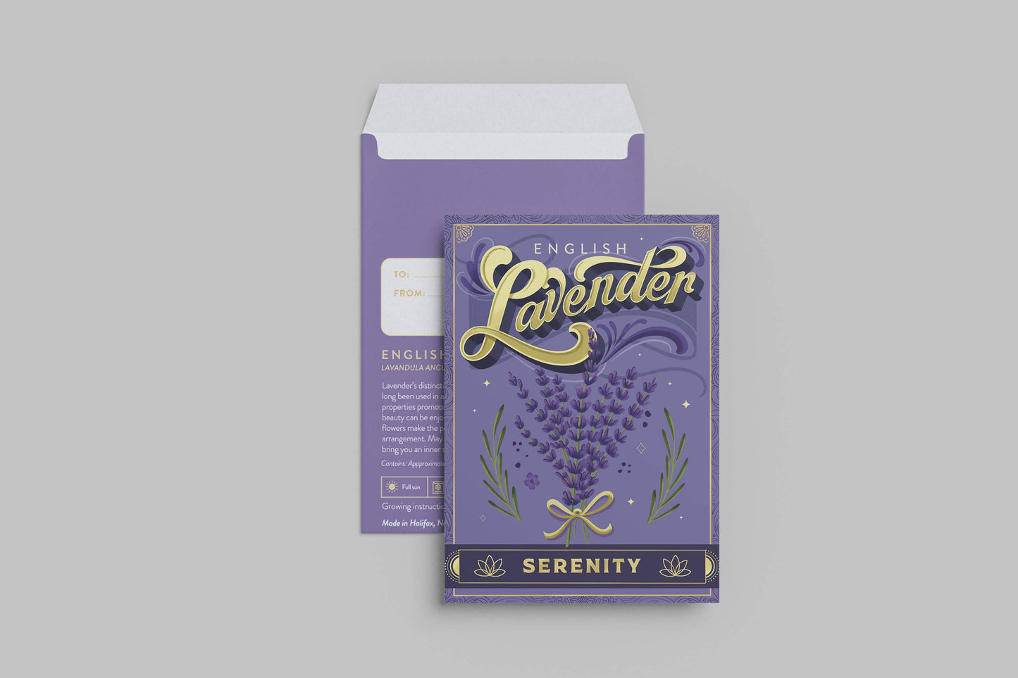 Lavender (Serenity) | Seed Packet