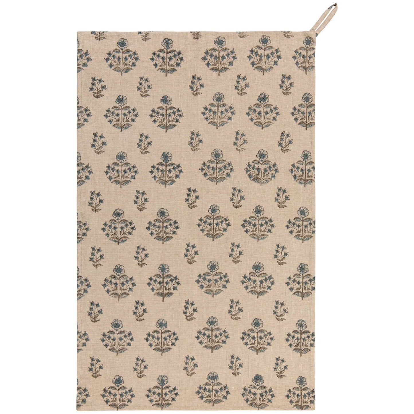 Heirloom Block Print Dishtowel