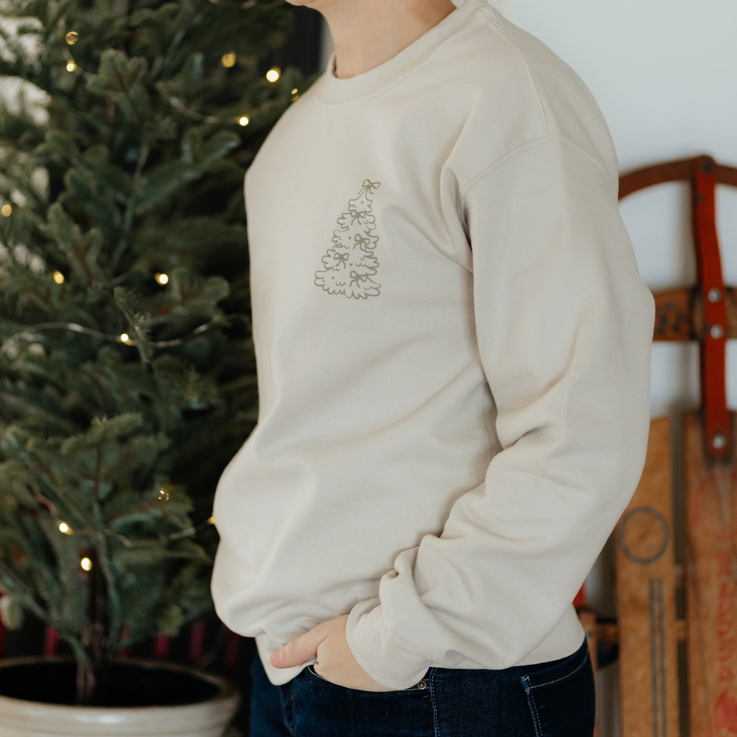 Vintage Christmas | Crewneck Sweater