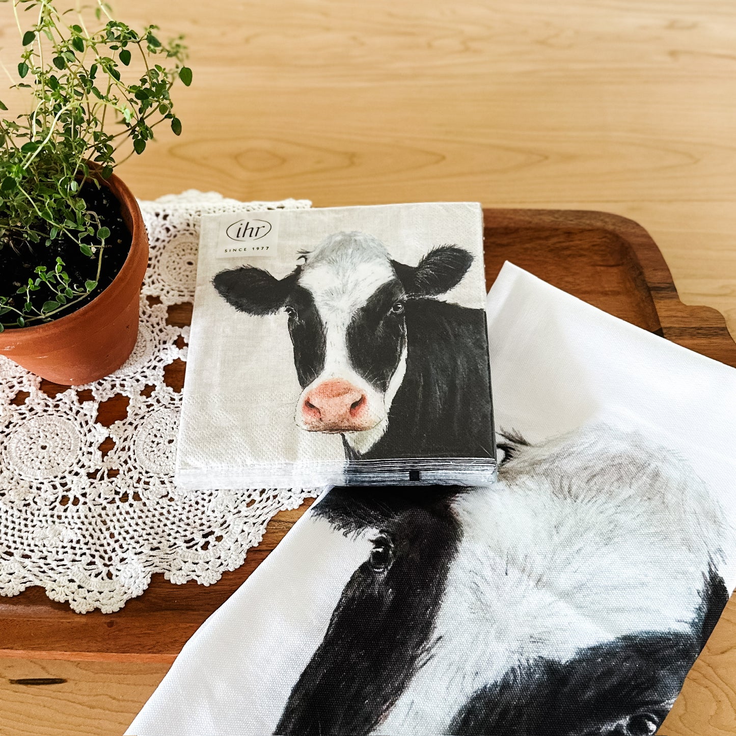 Cow Napkins