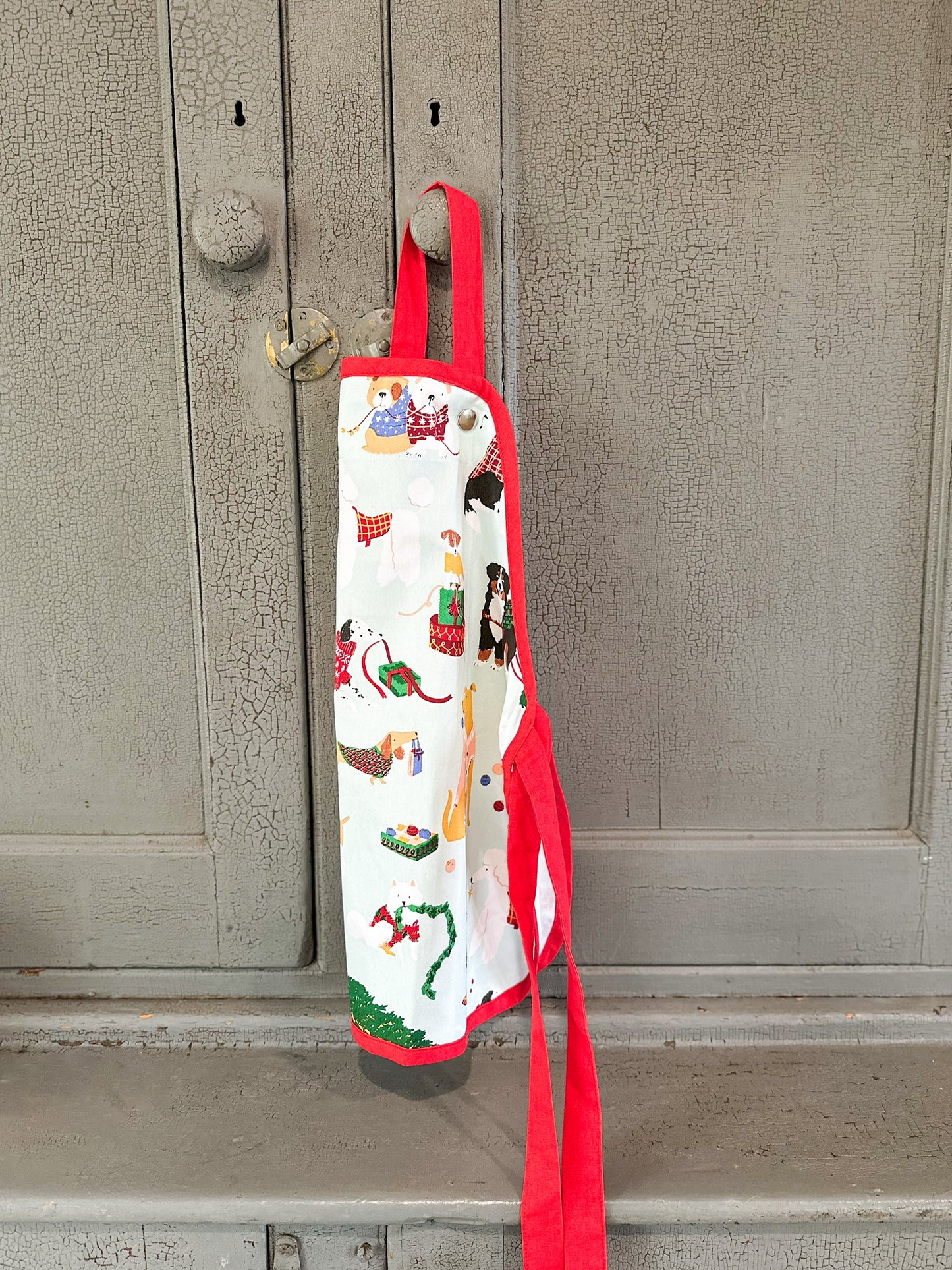 Holiday Dogs | Child Apron