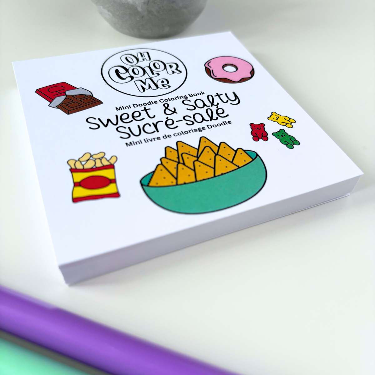 Mini Doodle Colouring Book