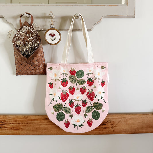 Strawberry Tote Bag | Canvas