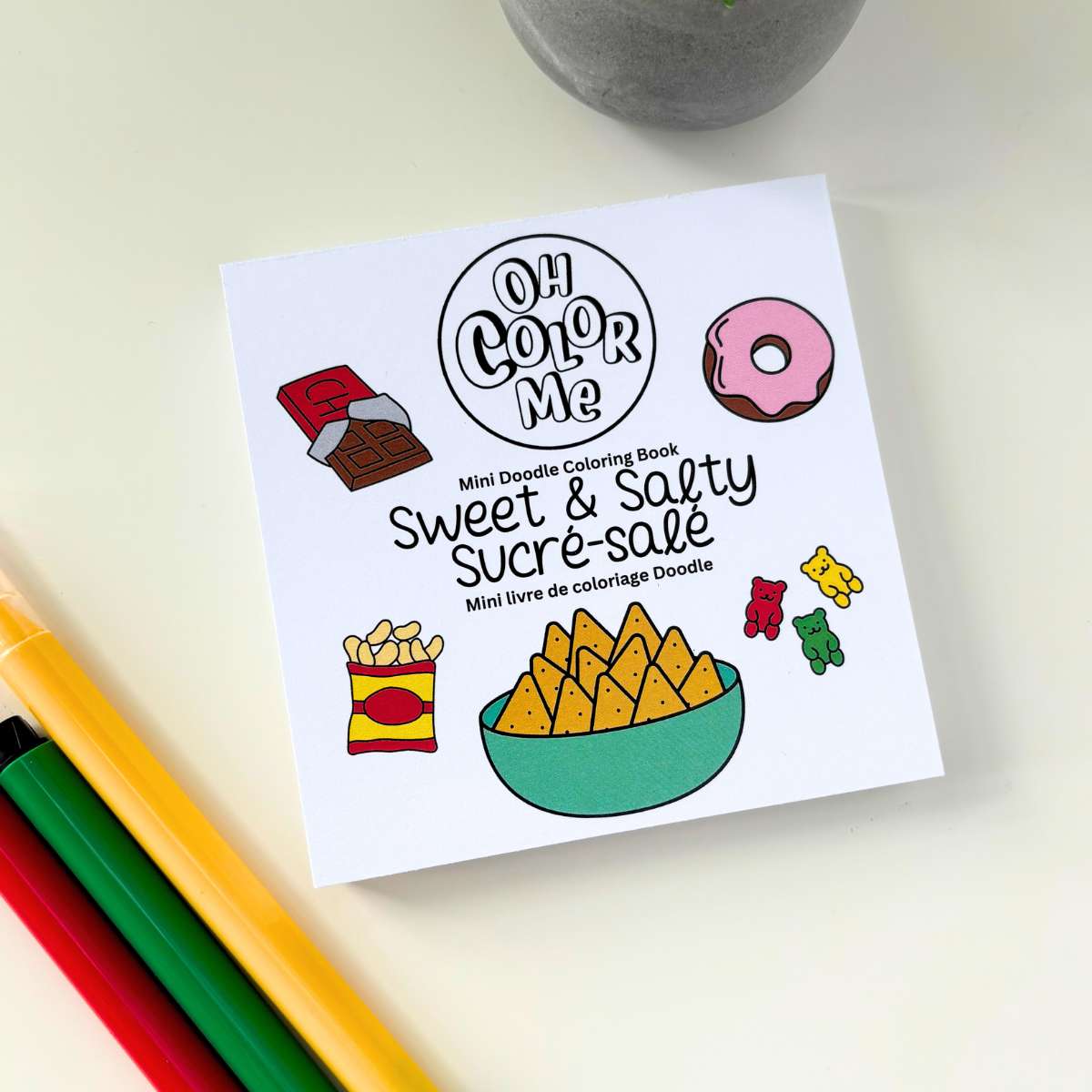 Mini Doodle Colouring Book