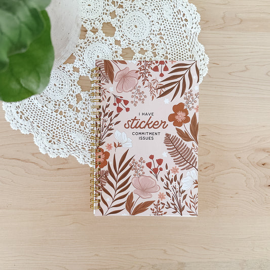 Floral Sticker Book