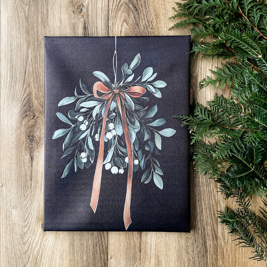 Mistletoe Canvas Picture