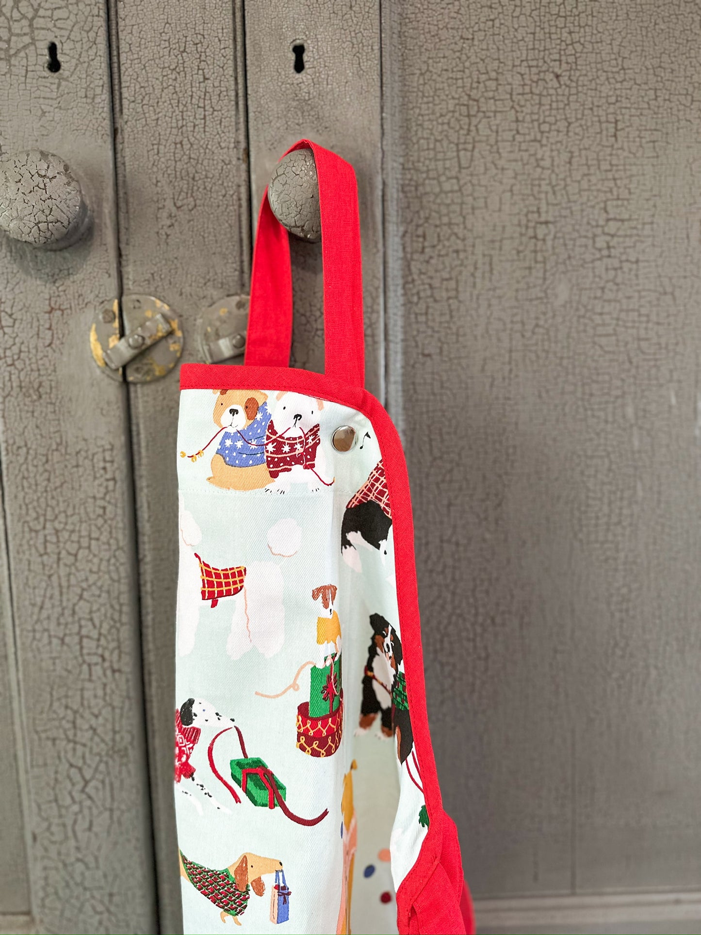 Holiday Dogs | Child Apron