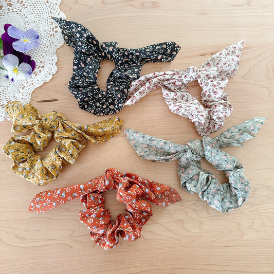 Scrunchies with Tie | 5 Options